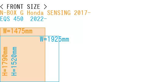 #N-BOX G Honda SENSING 2017- + EQS 450+ 2022-